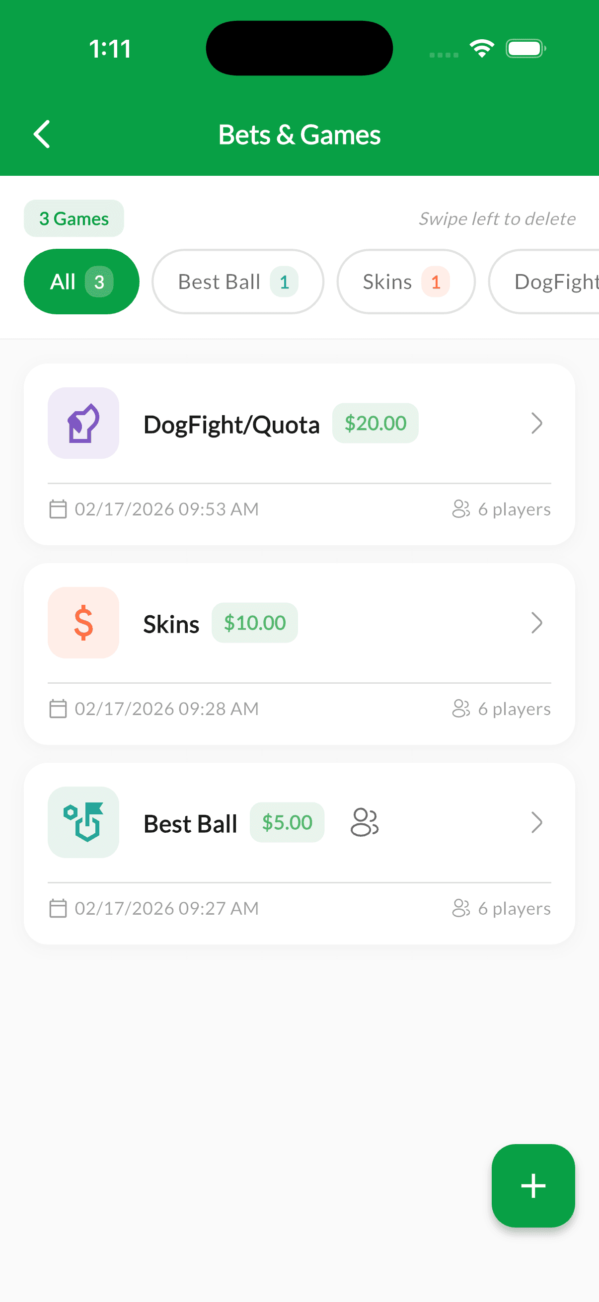 Set Up Your Bet Games