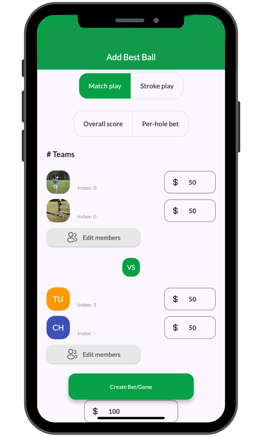 Game Types + Betting
